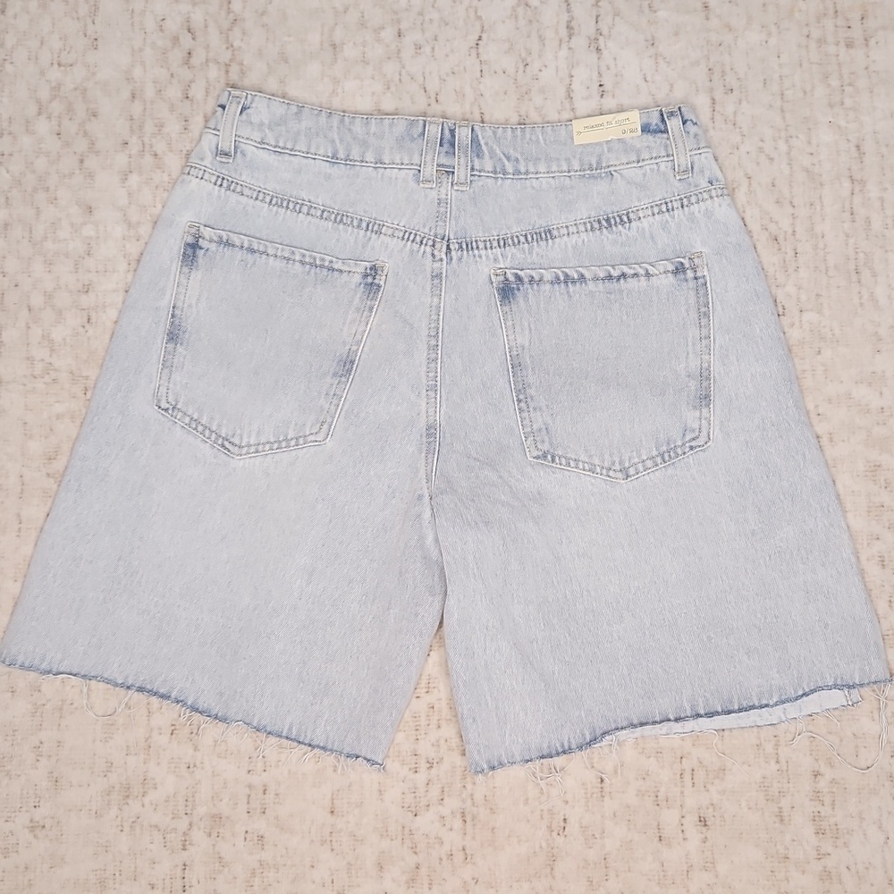 Ban.jara Split Hem Denim Shorts NWT - Picture 6 of 7